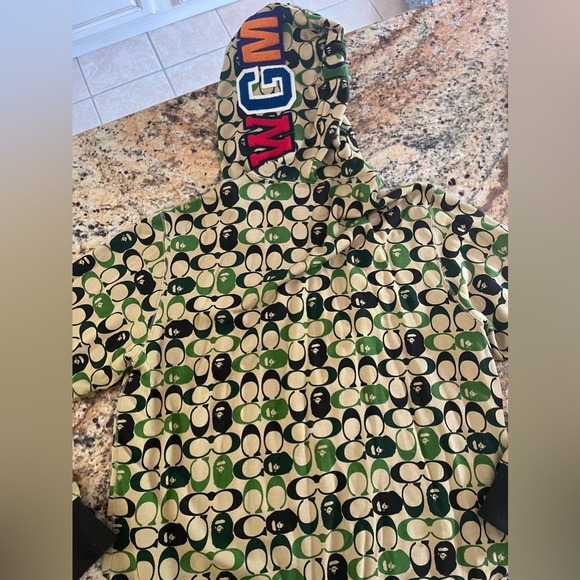 Coach X BAPE hoodie - Picture 4 of 9
